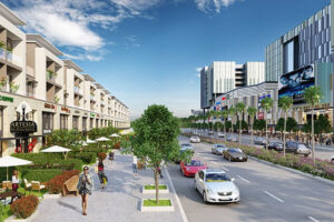 Khu đô thị E-City Tân Đức: Điểm kết nối giao thông trong khu vực